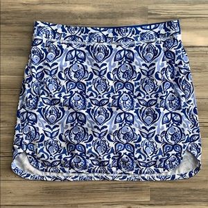 RLX FISH PRINT GOLF SKORT